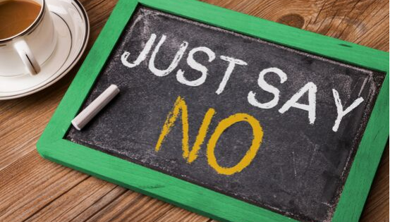 The Freeing Power of Saying “No”