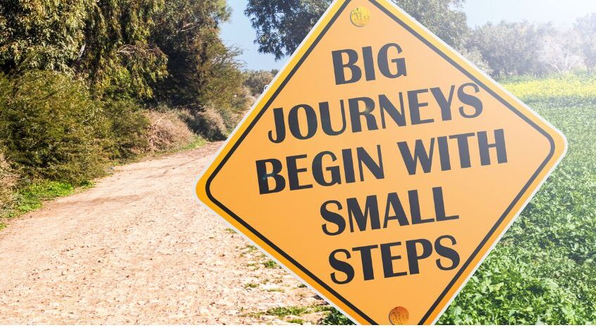 Taking Small Steps Forward to the Dream